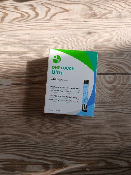 One Touch Ultra 100 test strips