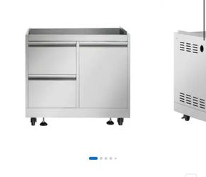 Outdoor Kitchen Grill cabinet