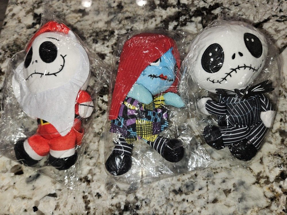 Jack And Sally Plushies