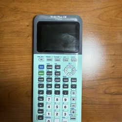 Ti-84 Plus CE Python With Charger
