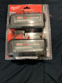 M18 High OutPut XC6.0. Double Pack