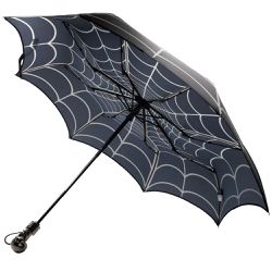 Spiderweb Skull Umbrella 