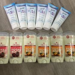 Old spice or Secret deodorant