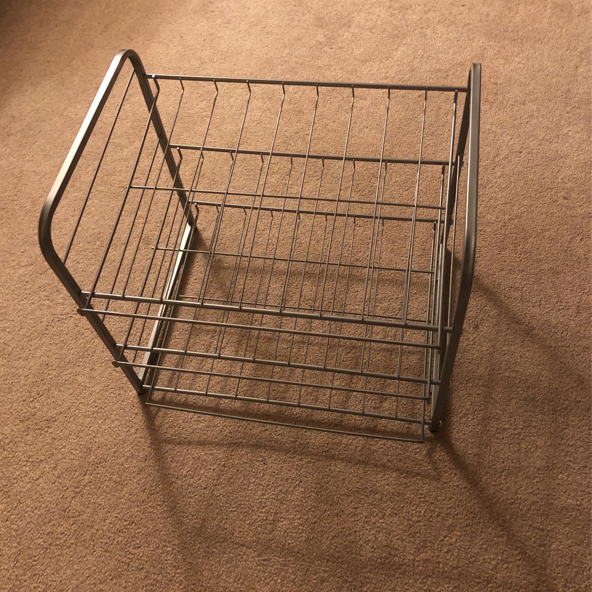 Metal Soda Can holder Shelf