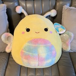 Squishmallow Nixie the Butterfly 16” NWT