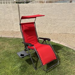 Zero Gravity Collapsible Camping Chair