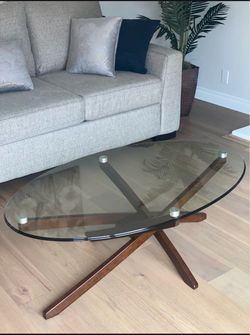 New Glass Top Coffee Table And Side Table set