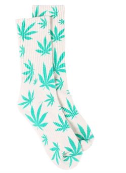 HEMP DIGI LEAF CREW SOCKS