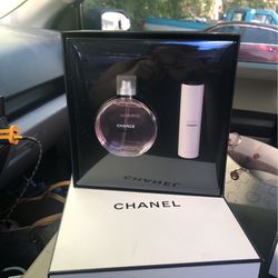 Chanel perfume set pink chance/ CoCo Mademoiselle