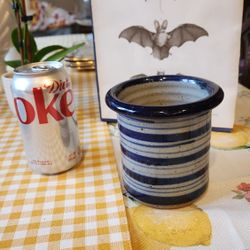 Vintage 80's Stoneware Crock
