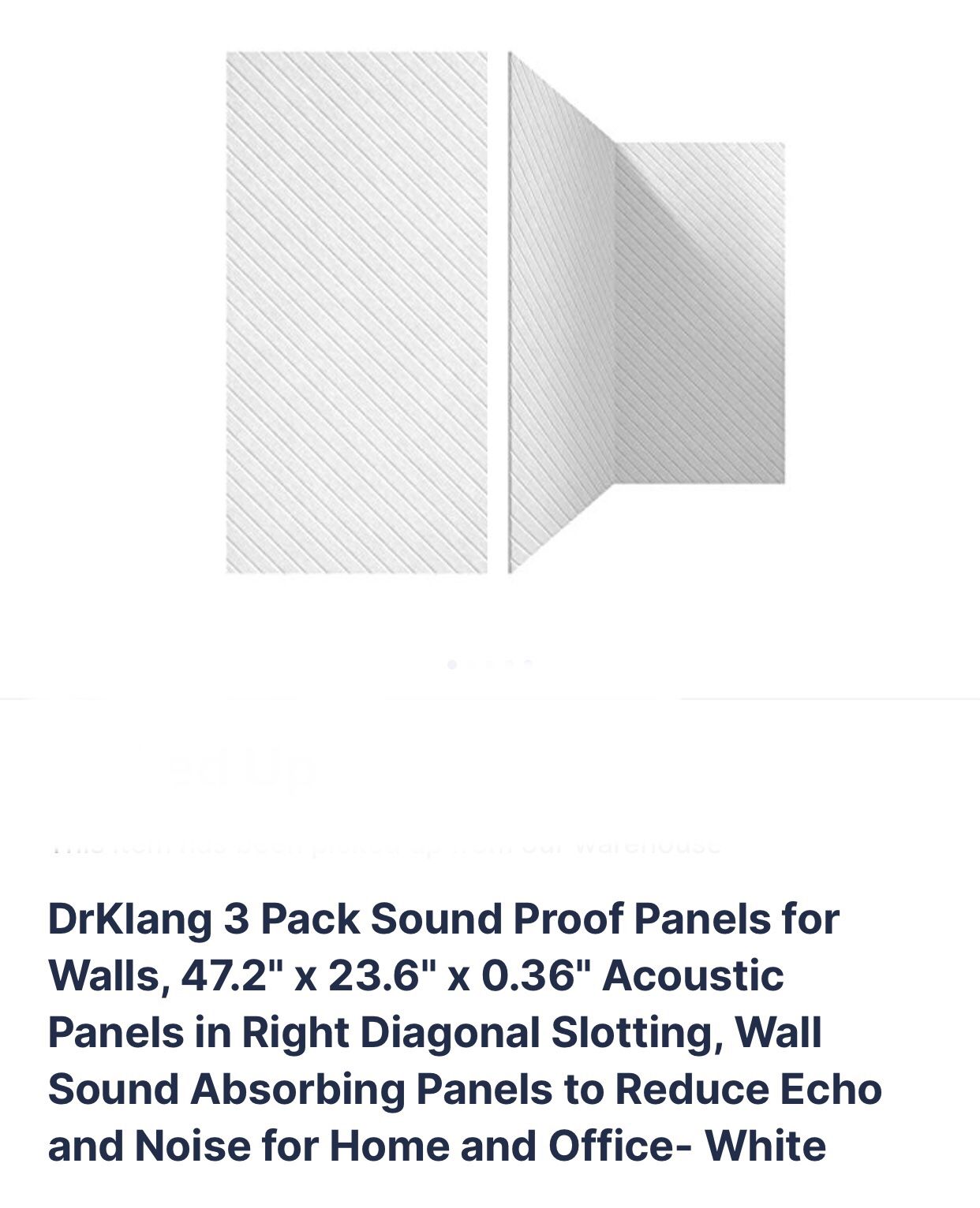 Large Soundproof Acoustic Wall Panels