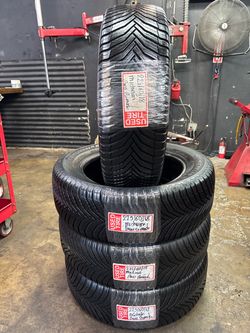 225/60/18 MICHELIN CROSS CLIMATE (4 TIRES USED)