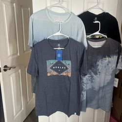 Men’s Hurley Graphic Tees  (4 New)
