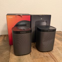 Sonos Play:1 Wireless Speakers (Black)