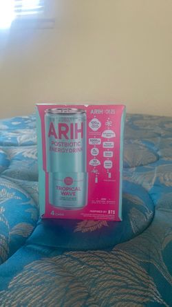 ARIH Postbiotic Energy Drink Tropical Wave 4-Pack