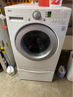 LG front load washer and dryer set