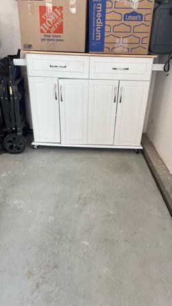 Kitchen coffee cart