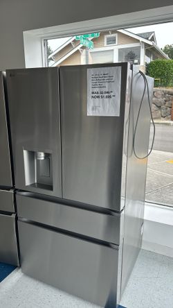 29 cu. ft. SMART Standard Depth MAX French Door Refrigerator with Full Convert Drawer in PrintProof Stainless Steel