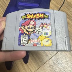 Super Smash bros Nintendo 64 Game! Authentic And Tested 
