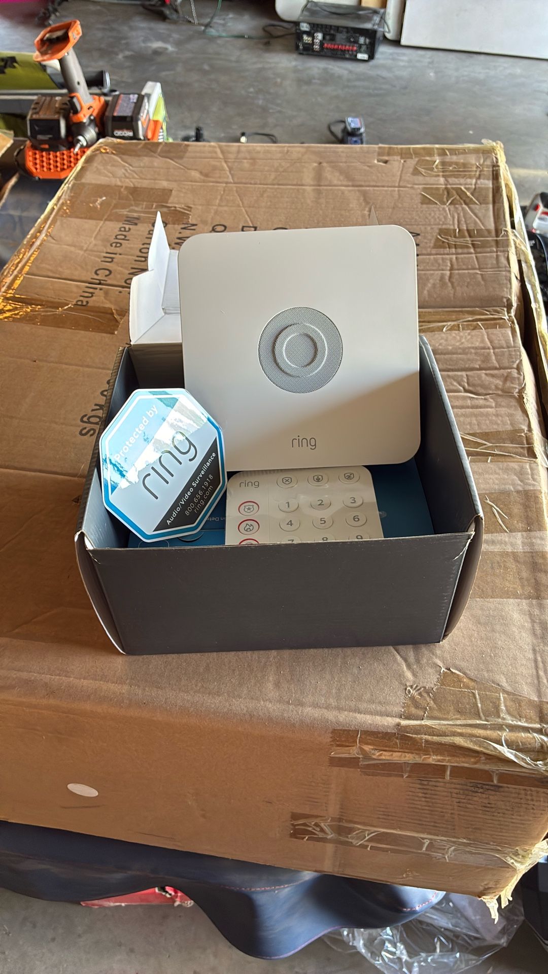 Ring Sensor & Alarm Security System