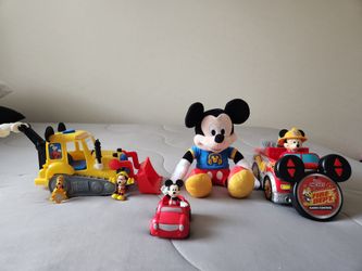 Lot of Mickey Mouse Toys
