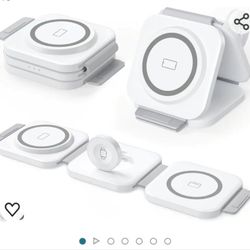 3 in 1 Wireless Charging Station