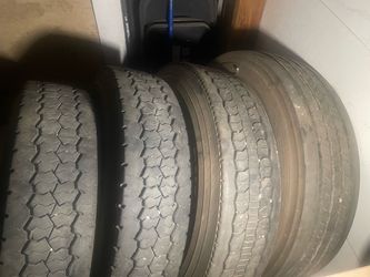 Tires -11r22.5 and 295/75r22.5