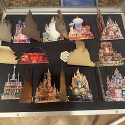 Disney Castle Collection Pins