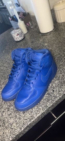 Nike High-Top Sneakers Triple Blue