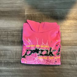 Pink Spider Hoodie - Size XL