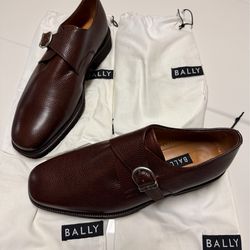 Bally Mens Monk Strap Shoes
