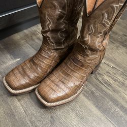 Caiman Leather Boots