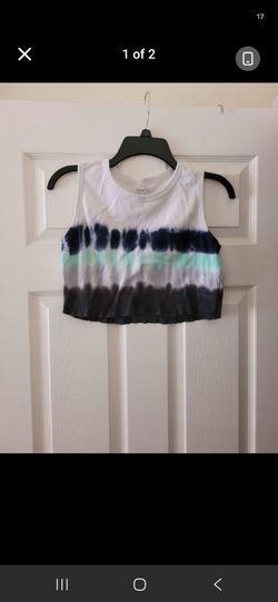 Tie-dye Cropped Tank! Size L