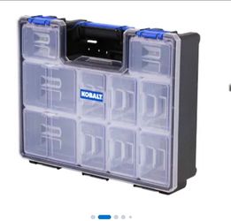 Kobolt, Nuts and nails organized stackable box