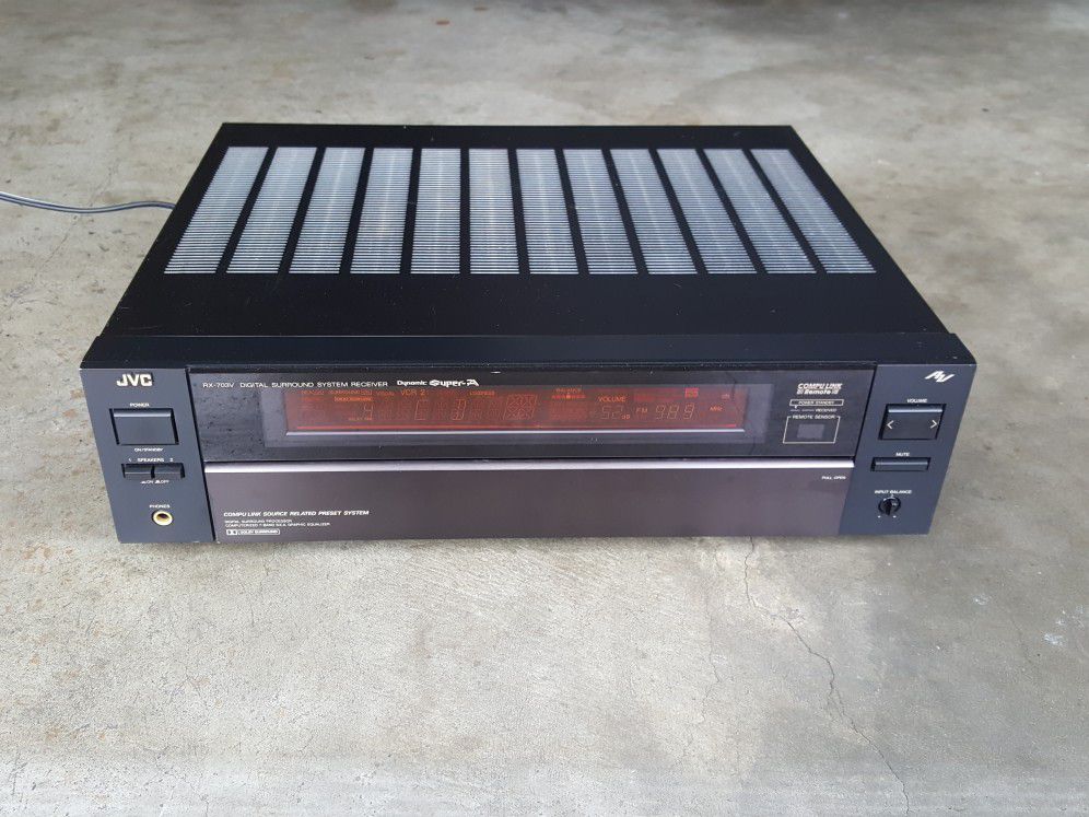 Vintage JVC Surround Sound Receiver w/built-in Equalizer