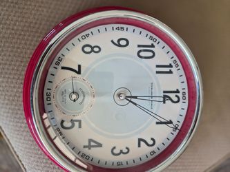 Red Shop Clock, a Beauty
