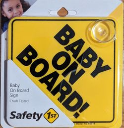 New baby on board sign!!