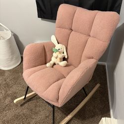 Pink Nursery Rocking Chair - Brand New, Assembled