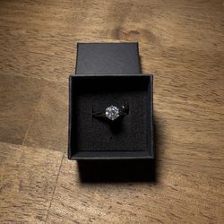 VVS1 Moissanite Engagement Ring 1 Carat