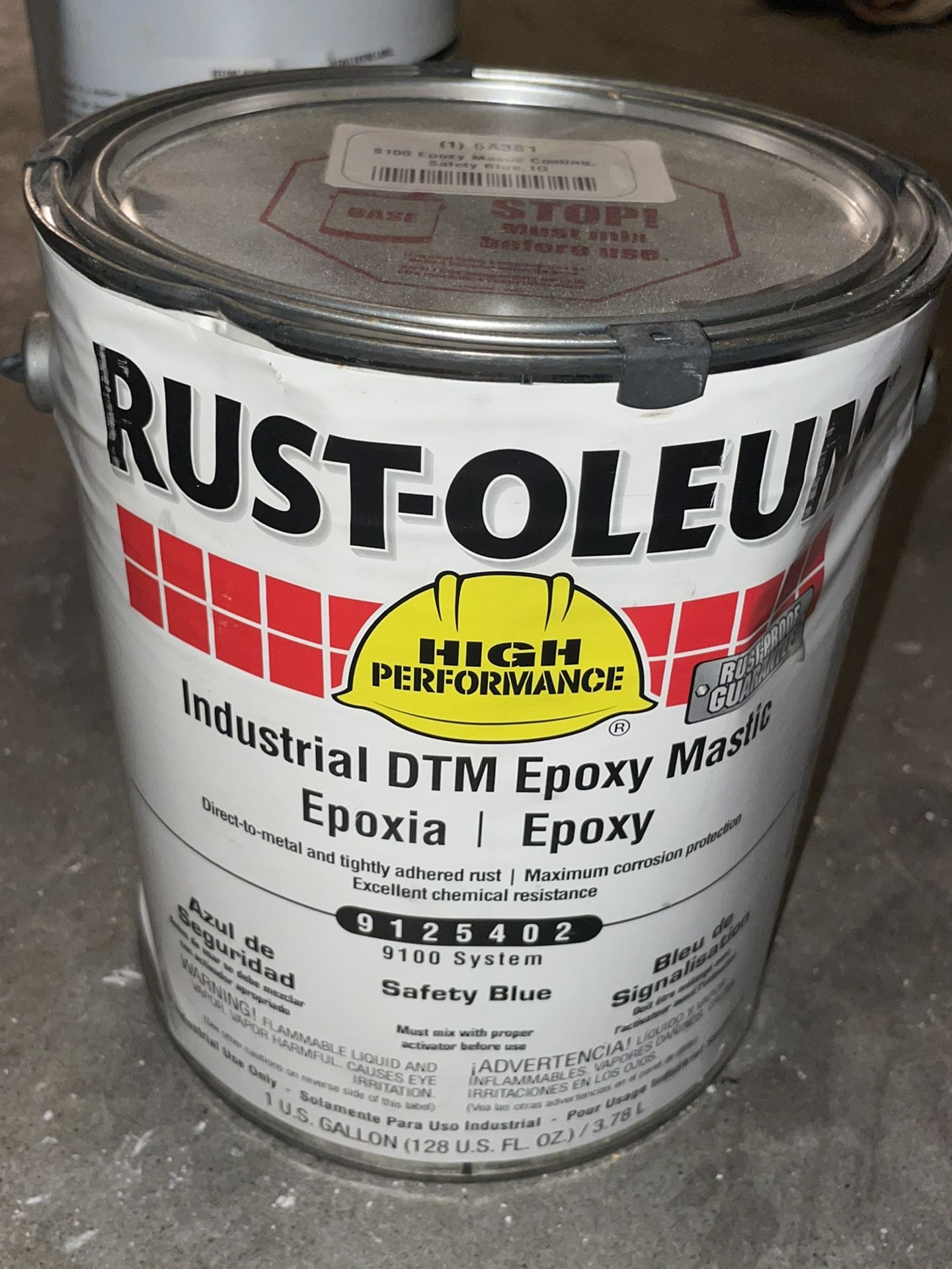 Industrial DTM Epoxy Mastic 9100 System