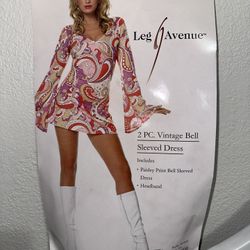 Gogo Dress Costume Size Says Large Fits Like Medium Material Is Stretchy