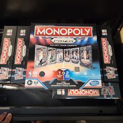 2022-23 Monopoly Prizm Board Game. Trading Cards