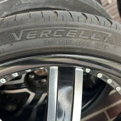 3 Tires  4 Wheels  265/35R22   102VXL