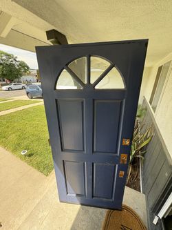 Solid Wood Door Elegant