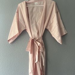 Pink Birthday Squad Robe