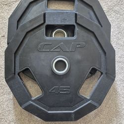 45lb CAP Olympic Plate Pair