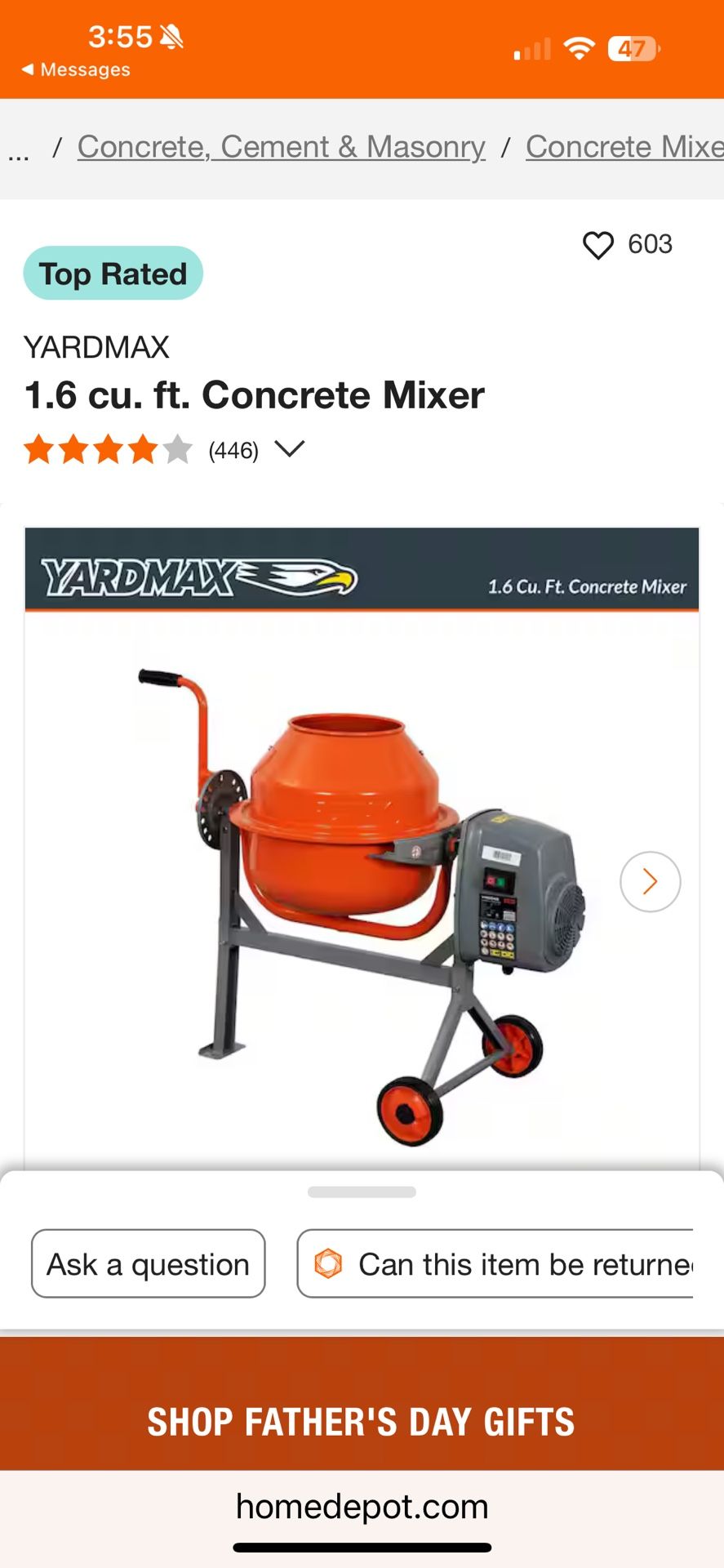 Concrete Mixer