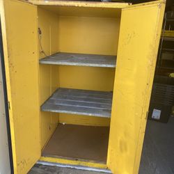 Chemical/gasoline safety cabnet
