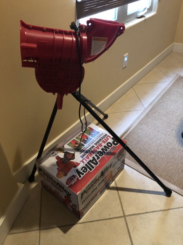 Heater power alley Pro Real Baseball Pitching Machine includes 2030
