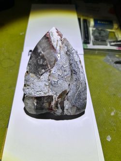 Crazy Lace Agate Freeform w/ druzy